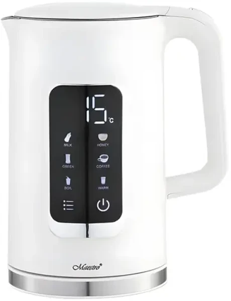 Maestro MR-024 bílá / Rychlovarná konvice / 1850-2200W / 1.7 L (MR-024-WHITE)