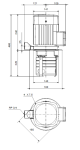 Čerpadlo GRUNDFOS MTH4-5/3 A-W-A-AQQV 230/400V 50/60 (98993039)