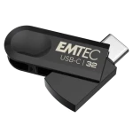EMTEC C280 USB 3.2 Type-C 32GB černá / flash disk (ECMMD32GC283)