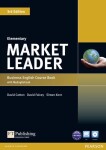 Market Leader 3rd Edition Elementary Coursebook w/ DVD-ROM/ MyEnglishLab Pack - David Cotton