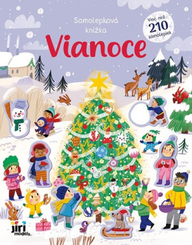 Samolepková knižka Vianoce