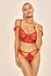Kalhotky Kinga B-1146/3 Brazilian Angel S-2XL Ruda L