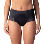 Dámské stahovací kalhotky FLAT TUMMY LACE MIDISLIP - BELLINDA - černá XL