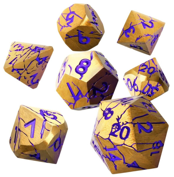 Sada kostek - Shattered Sigils - Kovové