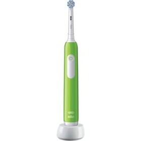 Oral-B Junior Base zelený / Elektrický dětský zubní kartáček / oscilační / časovač / senzor tlaku / od 6 let (743027)