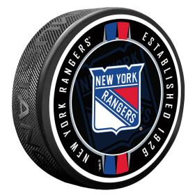 Mustang Puk New York Rangers NHL Ribbon