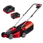 Einhell GE-CM 36/33 Li / Aku Sekačka na trávu / 2x18 V / 3400 ot-min / až 250 m2 / Záběr 33 cm / Koš 30 L / 2x 2.5 Ah (3413210)