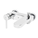 Vanová baterie SAT Fusion bez sprchového setu chrom SATBSFU222TCH SATBSFU222TCH