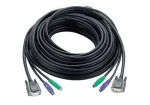 ATEN 2L-1001P černá / KVM kabel / SVGA+PS/2 / 1.8m (2L-1001P)