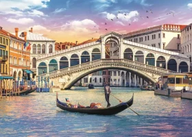 Trefl - Puzzle - Most Rialto, Benátky