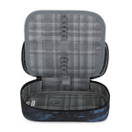 Studentský batohový 3-dílný set Bagmaster BAG 25 B ČERNO-MODRÝ (batoh,pouzdro)