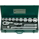 Wera 005440 Magnetická lišta B Deep 1 se sadou prodloužených nástrčných hlavic 8 ÷ 19 mm typ 8790 HMB Deep 3/8" (Sada 9 dílů) 05005440001