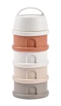 Beaba Sada kelímků na sušené mléko / svačinu Cotton White / Terracotta (911728BB)