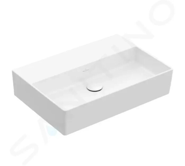 VILLEROY & BOCH - Memento 2.0 Umyvadlo 600x420 mm, bez přepadu, bez otvoru pro baterii, alpská bílá 4A226301