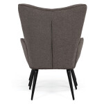 Relaxační křeslo, šedá, látka, AK-303B GREY2