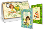 Kalendář 2026 Nedělní menu + Tajné rybí recepty + Tajné houbové recepty - Klára Trnková