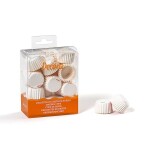 Decora mini košíčky na bonbony Bílé (200 ks)