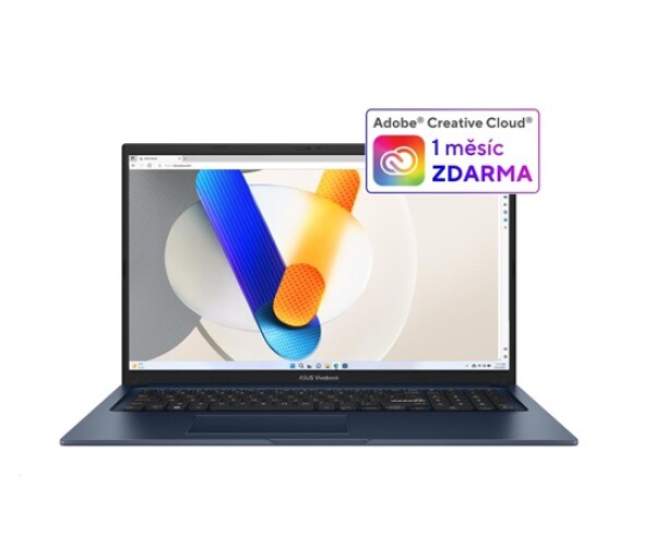 ASUS NTB Vivobook 17 (X1704VA-AU860W), i3-1315U, 17.3" FHD, 8GB, 512GB SSD, Intel, W11 Home, Quiet Blue EDF_2910151
