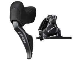 Shimano GRX Di2 ST-RX825 + BR-RX820 2sp levá řadící a přední brzdová páka a třmen