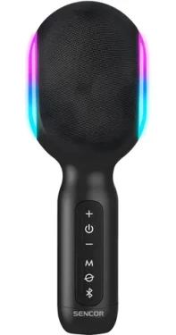 SENCOR SSS K1000 / Karaoke mikrofon s reproduktorem / Bluetooth 5.0 / 10W / LED / TWS (35059164)