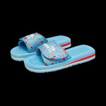 Klapky na suchý zip Kubota vícebarevné květinové modré K25SS-100-001-14-1 37