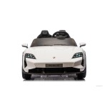Mamido Elektrické autíčko Porsche Taycan Turbo S bílé