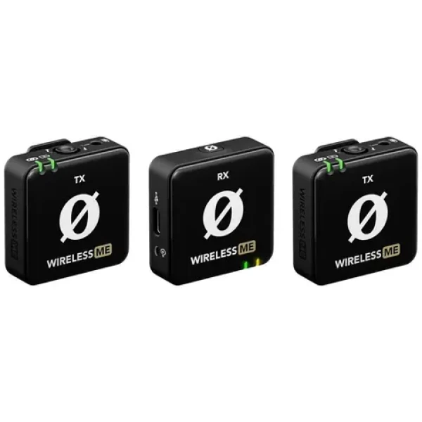 Rode Wireless ME Dual černá / bezdrátový mikrofonní systém / 1 vysílač a 1 přijímač / USB (WIMEDUAL)