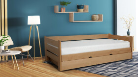 Dřevěná postel Darina 100x200