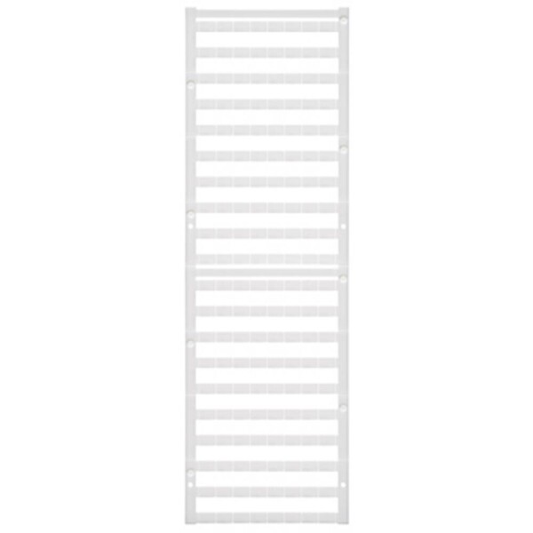 Terminal markers, MultiCard, 5 x 8 mm, Polyamide 66, Colour: White DEK 5/8 PLUS MC NE WS 1046350000 bílá Weidmüller 800 ks