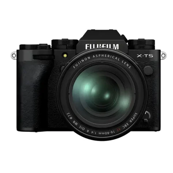 Fujifilm X-T5 černá + XF 16-80 mm / Fotoaparát bez zrcadlovky / X-Trans CMOS 5 HR / 3" dotykový displej / Wi-Fi (16939332)