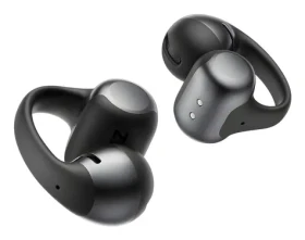 Shokz OpenDots One černá / Bezdrátová sluchátka do uší / Bluetooth 5.4 / dotykové ovládání / výdrž 10 h (E310BK)