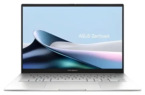 ASUS Zenbook 14 stříbrná / Notebook / 14" WUXGA OLED Touch / Intel Core Ultra 9 285H 2.9GHz / 32GB / 512GB SSD (UX3405CA-OLED1680XZ)
