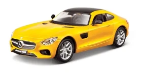 Bburago Mercedes - AMG GT žlutá metalíza 1:32