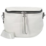 Módní dámská koženková ledvinka/crossbody Andrés, bílá