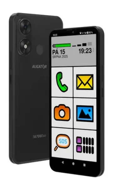 Aligator S6700 SENIOR černý (AS6700SENBK)