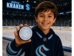 Mustang Puk Seattle Kraken NHL Frozen