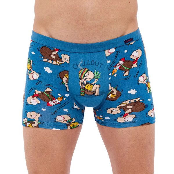 Pánské boxerky 280/234 Tatoo Chillout - CORNETTE světle modrá XXL