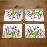 Keprové prostírání LOUKA BERUŠKA, sada 4 ks