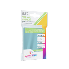 Gamegenic: Boardgame Sleeves PRIME Standard American 59x91 mm