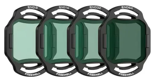 Freewell FW-O4-STD / Sada filtrů / ND8, ND16, ND32, ND64 / DJI O4 Air Unit Pro (FW-O4-STD)