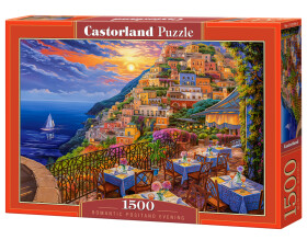 Puzzle Castorland 1500 dílků - Romantic Positano Evening