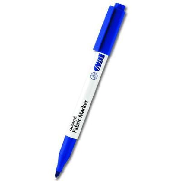 MONAMI 470-02 BRUSH BLUE, FABRIC MARKER