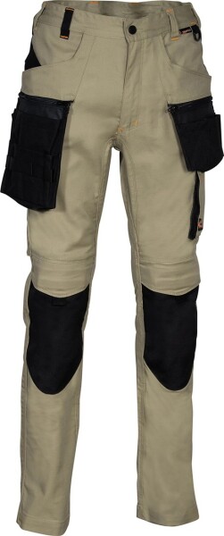 Pracovní kalhoty COFRA BIWER Barva: Khaki, Velikost: 56 (V565_0_00_56)