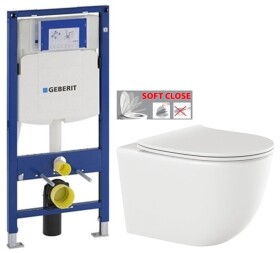 GEBERIT Duofix bez tlačítka + WC INVENA TINOS + SEDÁTKO 111.300.00.5 NO1