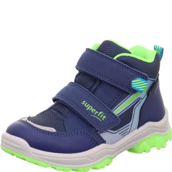 Chlapecké celoroční boty JUPITER Blue/Light Green GTX Superfit 1-000054-8000 - 35