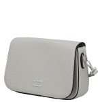 Stylová dámská koženková crossbody kabelka Gizela, šedá