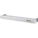 Intellinet 24-Port Cat6a Patchpanel geschirmt 1HE Kabeleinführung 90° abgewinkelt schwarz 24 portů patch panel 483 mm (1