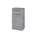 Dřevojas - Nízká skříňka DOS SNDZ 50 - D01 Beton / Úchytka T06 / D01 Beton / Levé 156190H