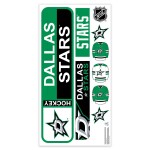 Mustang Drinkware Samolepky na Stěnu Dallas Stars NHL Repositionable Street Signs Wall Decal Set