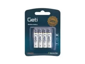 Geti baterie AAA (LR03) / Alkalická / 1,5 V / 4 ks / Blistr (8595563721353)